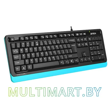 Клавиатура A4Tech Fstyler FKS10 (черный/синий) картинка 3